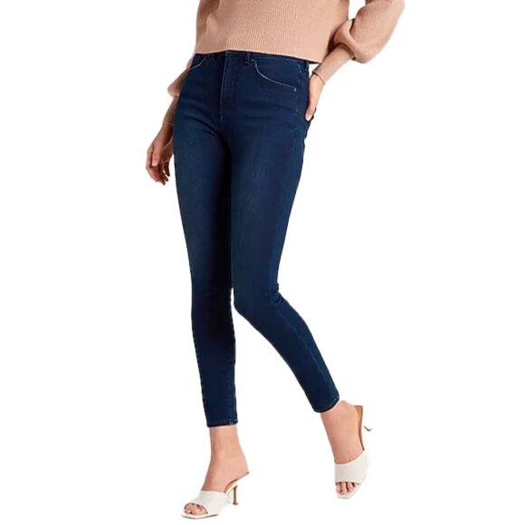 💙 EXPRESS Skinny High Rise Jeans Size 0R - Picture 1 of 6